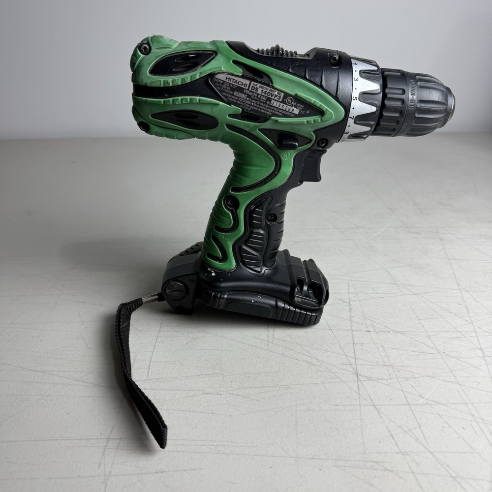 Hitachi Cordless DS 14DVF3 14 Volt 15/32"  Drill/Driver Bare Tool Only